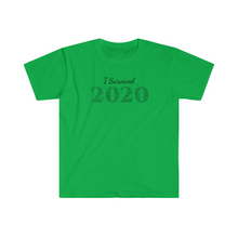 Load image into Gallery viewer, I Survived 2020 Unisex Jersey Short Sleeve Tee