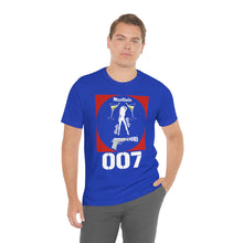 Load image into Gallery viewer, James Bond Martinis Girls and Guns 007 Soft Unisex Jersey Short Sleeve Tee