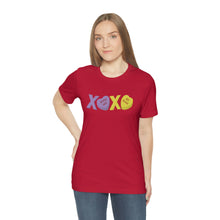 Load image into Gallery viewer, XOXO Kiss Me Be Mine Sweetheart Candy Valentines Day Unisex Jersey Short Sleeve Tee