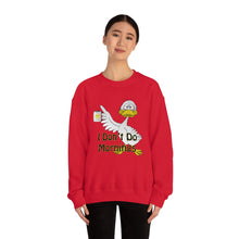 Load image into Gallery viewer, I Don’t Do Mornings Unisex Heavy Blend™ Crewneck Sweatshirt