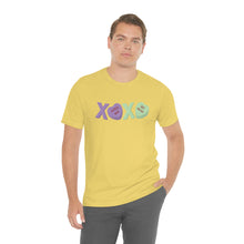 Load image into Gallery viewer, XOXO Kiss Me Be Mine Sweetheart Candy Valentines Day Unisex Jersey Short Sleeve Tee