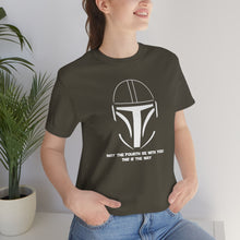 Load image into Gallery viewer, May The Fourth Be With You This Is The Way Star Wars Mandolin May 4th Unisex Jersey Short Sleeve Tee