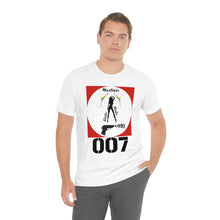 Load image into Gallery viewer, James Bond Martinis Girls and Guns 007 Soft Unisex Jersey Short Sleeve Tee
