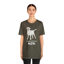 Load image into Gallery viewer, Labrador Retriever Mom Soft Jersey Short Sleeve Tee