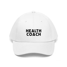 Load image into Gallery viewer, Health Coach Unisex Twill Hat