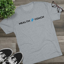 Load image into Gallery viewer, I Transform Lives Jetstream Health Coach Unisex Tri-Blend Crew Tee