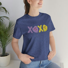 Load image into Gallery viewer, XOXO Kiss Me Be Mine Sweetheart Candy Valentines Day Unisex Jersey Short Sleeve Tee