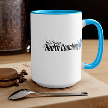 Load image into Gallery viewer, Jetstream Health Coaching Two-Tone Coffee Mugs, 15oz