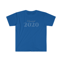 Load image into Gallery viewer, I Survived 2020 Unisex Jersey Short Sleeve Tee