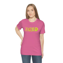 Load image into Gallery viewer, XOXO Kiss Me Be Mine Sweetheart Candy Valentines Day Unisex Jersey Short Sleeve Tee
