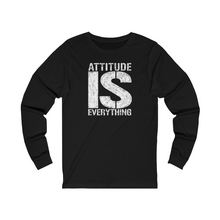 Load image into Gallery viewer, Attitude is Everything Unisex Jersey Long Sleeve Tee
