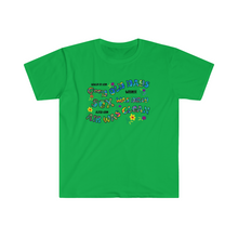 Load image into Gallery viewer, Back in the Good Old Days when Sex was Dirty and the Air was Clean Vintage Hippie Tie Dye Style Unisex Softstyle T-Shirt