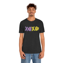 Load image into Gallery viewer, XOXO Kiss Me Be Mine Sweetheart Candy Valentines Day Unisex Jersey Short Sleeve Tee