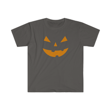 Load image into Gallery viewer, Halloween Pumpkin Face Unisex Softstyle T-Shirt
