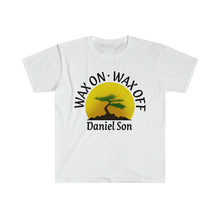 Load image into Gallery viewer, Wax On Wax Off Daniel Son Karate Kid Miyagi Do Unisex Softstyle T-Shirt