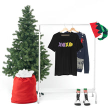 Load image into Gallery viewer, XOXO Kiss Me Be Mine Sweetheart Candy Valentines Day Unisex Jersey Short Sleeve Tee