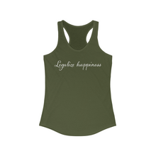 Load image into Gallery viewer, Legalize Happiness Motivational Women's Ideal Racerback Tank