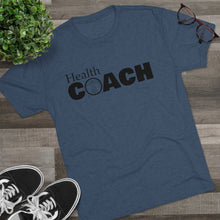 Load image into Gallery viewer, Health Coach Unisex Triblend Tee