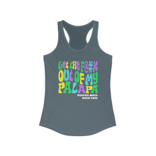 Load image into Gallery viewer, Tropical Music Vacay 2023 Women's Ideal Racerback Tank