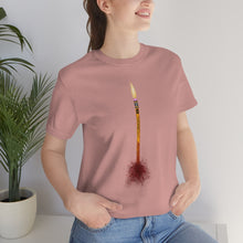 Load image into Gallery viewer, A F@#king Pencil John Wick 4 Bloody Pencil with Flame Unisex Jersey Short Sleeve Tee