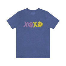 Load image into Gallery viewer, XOXO Kiss Me Be Mine Sweetheart Candy Valentines Day Unisex Jersey Short Sleeve Tee