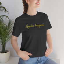 Load image into Gallery viewer, Legalize Happiness Motivational Unisex Jersey Short Sleeve Tee