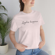 Load image into Gallery viewer, Legalize Happiness Motivational Unisex Jersey Short Sleeve Tee