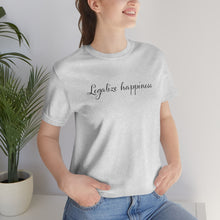 Load image into Gallery viewer, Legalize Happiness Motivational Unisex Jersey Short Sleeve Tee