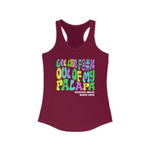 Load image into Gallery viewer, Tropical Music Vacay 2023 Women's Ideal Racerback Tank