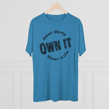Load image into Gallery viewer, Own It Men's Tri-Blend Crew Tee