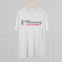Load image into Gallery viewer, Harmony Health Coaching Unisex Tri-Blend Crew Tee