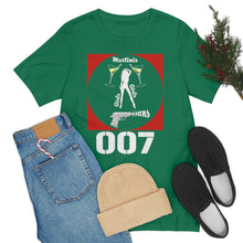 Load image into Gallery viewer, James Bond Martinis Girls and Guns 007 Soft Unisex Jersey Short Sleeve Tee