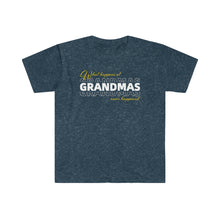 Load image into Gallery viewer, What Happens At Grandmas Never Happened Unisex Softstyle T-Shirt