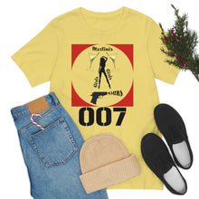 Load image into Gallery viewer, James Bond Martinis Girls and Guns 007 Soft Unisex Jersey Short Sleeve Tee