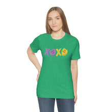 Load image into Gallery viewer, XOXO Kiss Me Be Mine Sweetheart Candy Valentines Day Unisex Jersey Short Sleeve Tee