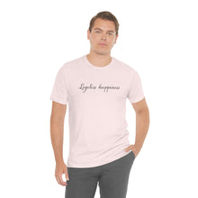 Load image into Gallery viewer, Legalize Happiness Motivational Unisex Jersey Short Sleeve Tee