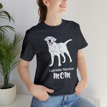 Load image into Gallery viewer, Labrador Retriever Mom Soft Jersey Short Sleeve Tee