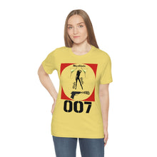 Load image into Gallery viewer, James Bond Martinis Girls and Guns 007 Soft Unisex Jersey Short Sleeve Tee