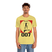 Load image into Gallery viewer, James Bond Martinis Girls and Guns 007 Soft Unisex Jersey Short Sleeve Tee