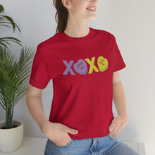 Load image into Gallery viewer, XOXO Kiss Me Be Mine Sweetheart Candy Valentines Day Unisex Jersey Short Sleeve Tee