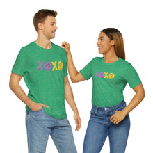 Load image into Gallery viewer, XOXO Kiss Me Be Mine Sweetheart Candy Valentines Day Unisex Jersey Short Sleeve Tee