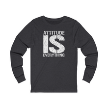 Load image into Gallery viewer, Attitude is Everything Unisex Jersey Long Sleeve Tee