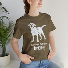 Load image into Gallery viewer, Labrador Retriever Mom Soft Jersey Short Sleeve Tee