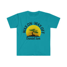 Load image into Gallery viewer, Wax On Wax Off Daniel Son Karate Kid Miyagi Do Unisex Softstyle T-Shirt