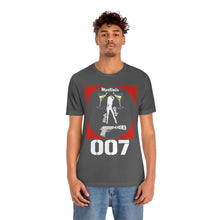 Load image into Gallery viewer, James Bond Martinis Girls and Guns 007 Soft Unisex Jersey Short Sleeve Tee