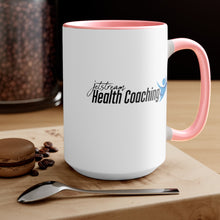 Load image into Gallery viewer, Jetstream Health Coaching Two-Tone Coffee Mugs, 15oz