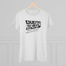 Load image into Gallery viewer, Quotes for the 80's "Never trust a big butt and a smile!" Women's Triblend Tee