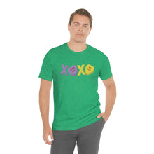 Load image into Gallery viewer, XOXO Kiss Me Be Mine Sweetheart Candy Valentines Day Unisex Jersey Short Sleeve Tee