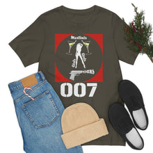 Load image into Gallery viewer, James Bond Martinis Girls and Guns 007 Soft Unisex Jersey Short Sleeve Tee