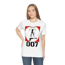 Load image into Gallery viewer, James Bond Martinis Girls and Guns 007 Soft Unisex Jersey Short Sleeve Tee